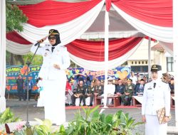 HUT ke-26 Lampung Timur, Semangat Tak Surut Meski Diguyur Hujan