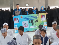 Dukung Program 100 Hari kerja Ela Azwar Dinkes Adakan Kegiatan “GERTAK ELA”